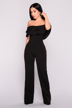 Enterizo Elegante Strapless con Boleros NEGRELI