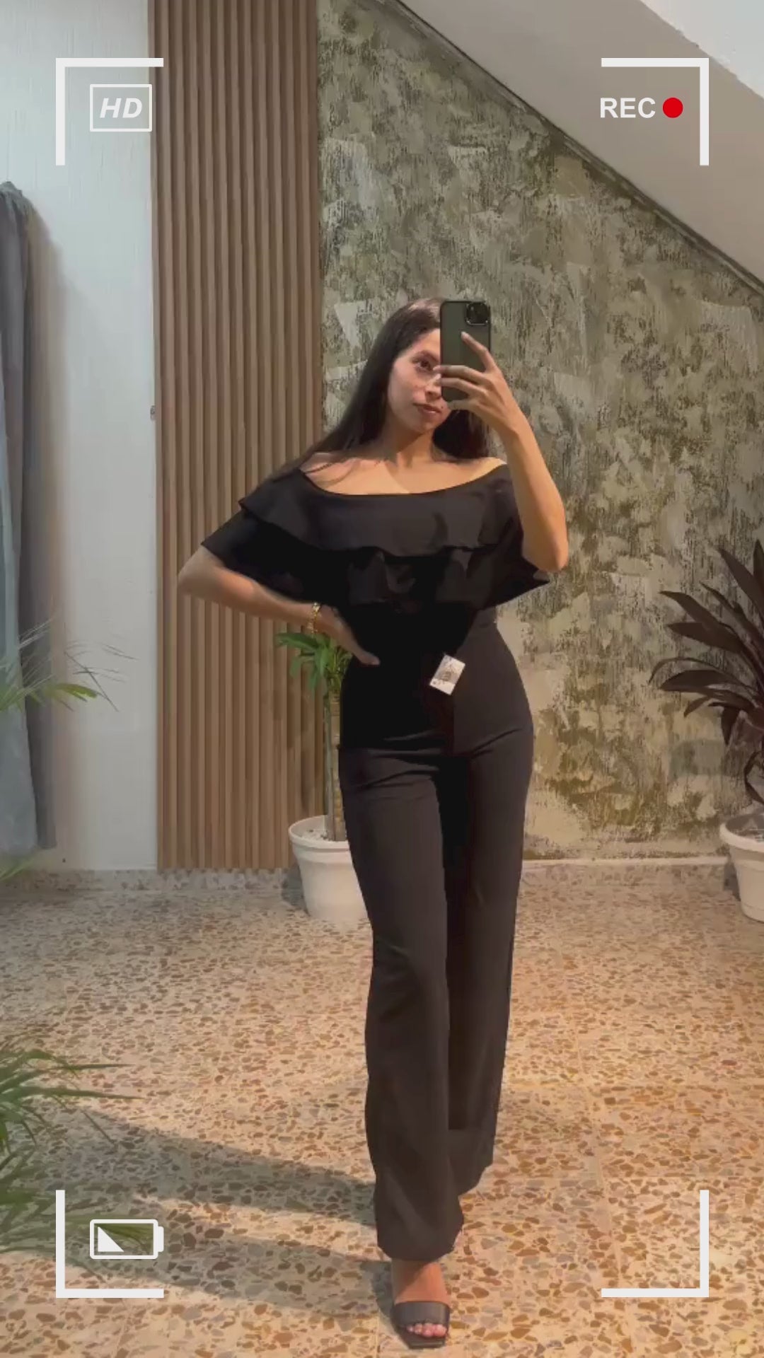 Enterizo Elegante Strapless con Boleros NEGRELI